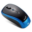 Mysz bezprzewodowa, Genius Traveler 9005BT, czarno-niebieski, optyczna, 1200DPI