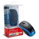 Mysz bezprzewodowa, Genius Traveler 9005BT, czarno-niebieski, optyczna, 1200DPI