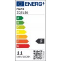 LED żarówka EMOS Lighting E27, 220-240V, 10.7W, 1060lm, 2700k, ciepła biel, 30000h, Classic A60 120x60x60mm