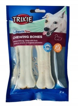 TRIXIE Denta Fun Kość z kaczką - przysmak dla psa - 70 g