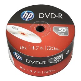 HP DVD-R, 69303, 4.7GB, 16x, bulk, 50-pack, 12cm, do archiwizacji danych