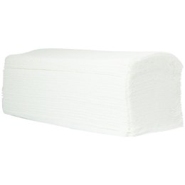 Papierowy ręcznik ZZ, 240 x 210mm, biały, 3200szt. dwu warstwowe