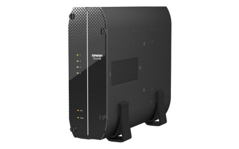 QNAP TS-410E-8G | 4-zatokowy ultracichy serwer NAS, Intel Celeron, 8GB RAM, 2x 2,5GbE RJ-45, Tower