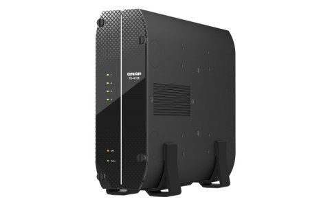 QNAP TS-410E-8G | 4-zatokowy ultracichy serwer NAS, Intel Celeron, 8GB RAM, 2x 2,5GbE RJ-45, Tower