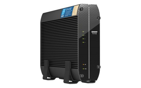 QNAP TS-410E-8G | 4-zatokowy ultracichy serwer NAS, Intel Celeron, 8GB RAM, 2x 2,5GbE RJ-45, Tower