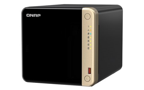 QNAP TS-464-8G | 4-zatokowy serwer NAS, Intel Celeron, 8GB RAM, 2x 2,5GbE RJ-45, Tower