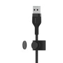 Belkin USB-A to LTG Braided silicone 1M Black