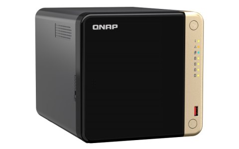 QNAP TS-464-8G | 4-zatokowy serwer NAS, Intel Celeron, 8GB RAM, 2x 2,5GbE RJ-45, Tower