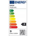 LED żarówka EMOS Lighting E27, 220-240V, 8.5W, 806lm, 4000k, neutralna biel, 30000h, Classic A60 60x102mm