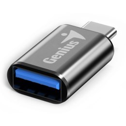 USB redukcja, (3.0), USB C (M) - USB A F, czarna, Genius USB 3.0, do 5Gbps