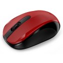 Mysz bezprzewodowa, Genius NX-8008S, czerwona, optyczna, 1200DPI