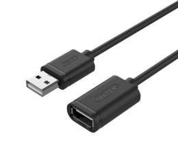 Kabel przedłużacz Unitek Y-C428GBK USB 2.0, AM-AF, 1m