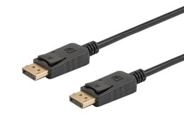 Savio Kabel DisplayPort (M) - DisplayPort (M) v1.2 2m, CL-136