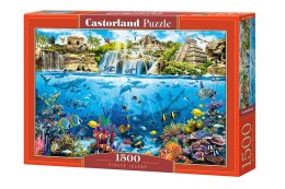Castor Puzzle 1500 elementów Wyspa piratów - Rafa koralowa