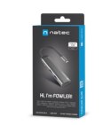 NATEC MULTIPORT FOWLER SLIM USB-C->HUB USB 3.0 X2, HDMI 4K, USB-C PD NMP-1984