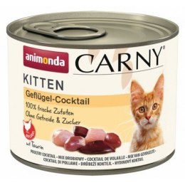 ANIMONDA Carny Kitten koktajl drobiowy - mokra karma dla kota - 200 g
