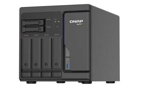 QNAP TS-h686-D1602-8G | 6-zatokowy serwer NAS (4x 3,5" 2x 2,5"), Intel Xeon, 8GB RAM, 4x2,5GbE Tower