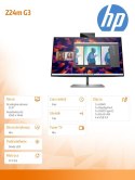 HP Inc. Monitor 23.8 cali Z24m G3 QHD Conferencing 4Q8N9AA