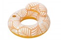 BESTWAY Koło do pływania z oparciem 1,18m pomarańczowe