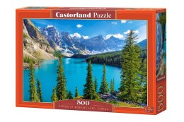 Castor Puzzle 500 elementów Jezioro Moraine Kanada