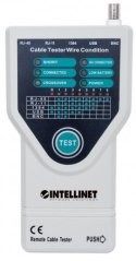 Intellinet Tester okablowania 5-W-1 RJ11/RJ45/USB/1394/BNC