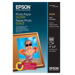 Epson Photo Paper, C13S042549, foto papier, połysk, biały, 10x15cm, 4x6