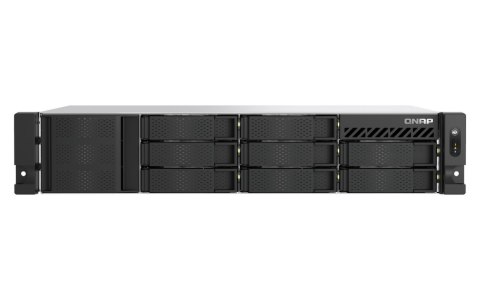 QNAP TS-855eU-8G | 8-zatokowy płytki serwer NAS, Intel Atom, 8GB RAM, 2x 2,5GbE RJ-45, RACK