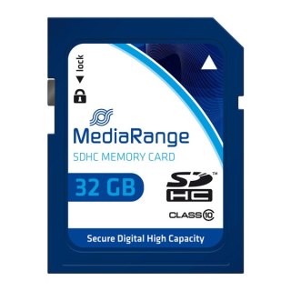 Mediarange Karta pamięci Secure Digital Card, 32GB, SDHC, MR964, UHS-I U1 (Class 10), SDHC, SDXC, EOL