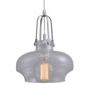 PLATINET PENDANT LAMP LAMPA SUFITOWA ARTEMIS P150402L E27 GLASS+CLEAR 35x30 [44010]