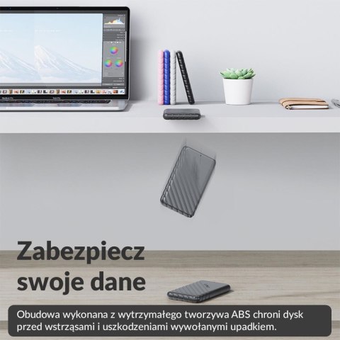 Orico Obudowa dysku 2,5" USB-C 3.1 6Gbps czarna