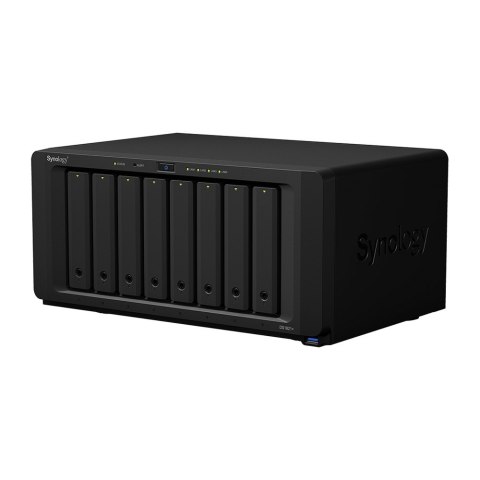 Synology DS1821+ | 8-zatokowy serwer NAS, AMD Ryzen, 4GB RAM, 4x 1GbE RJ-45, 2x M.2 NVMe, Tower