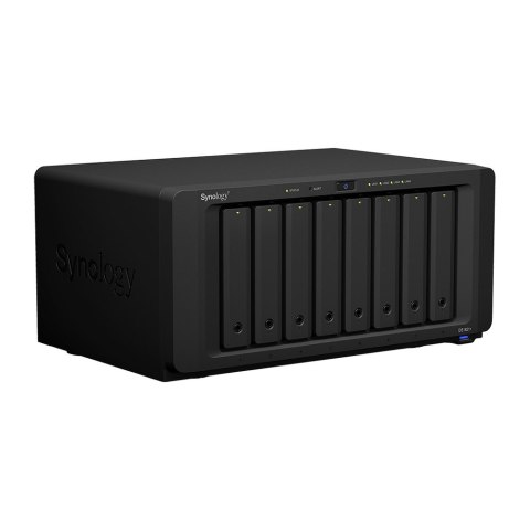 Synology DS1821+ | 8-zatokowy serwer NAS, AMD Ryzen, 4GB RAM, 4x 1GbE RJ-45, 2x M.2 NVMe, Tower