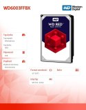 Western Digital HDD Red Pro 6TB 3,5'' 256MB SATAIII/7200rpm