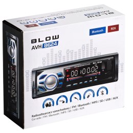 Radioodtwarzacz BLOW AVH-8624 AVH-8624 (Bluetooth, USB + AUX + karty SD)