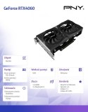 PNY Karta graficzna GeForce RTX 4060 8GB Verto Dual Fan DLSS 3