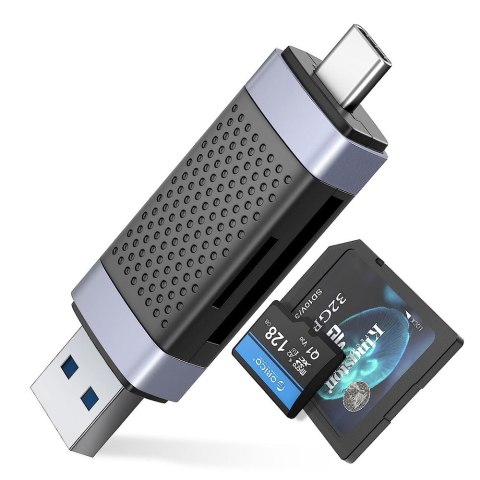 Orico Czytnik kart SD/microSD USB-A/USB-C 2.0