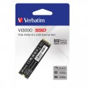 Dysk SSD wewnętrzny Verbatim wewnętrzny NVMe, 512GB, Vi3000 M.2, 49374, 3300 MB/s-R, 2500 MB/s-W