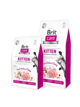 Brit Care Cat Grain Free Kitten Healthy Growth & Development - sucha karma bezzbożowa dla kociąt - 7 kg