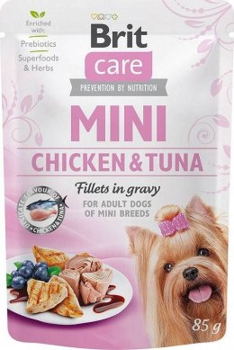 BRIT Care Mini Chicken&Tuna - mokra karma dla psa - 85 g
