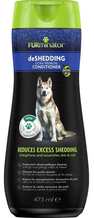 FURminator deShedding Ultra Premium - odżywka dla psa - 473 ml