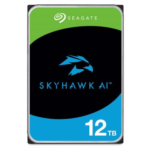 Dysk HDD Seagate Skyhawk AI ST12000VE001 (12 TB ; 3.5"; 256 MB; 7200 obr/min)