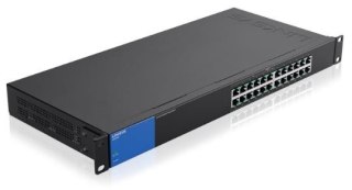 Linksys 24-Port Desktop GE PoE Switch (LGS124P)