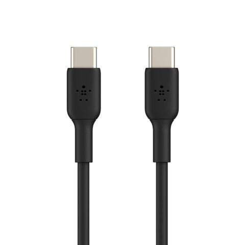 Belkin Kabel w oplocie USB-C na USB-C 60W, 1 m, czarny