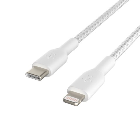 Belkin Braided C-LTG 1M, WHT