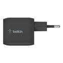 Belkin 45W PD PPS Dual USB-C GaN Charger White