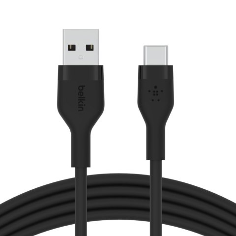 Belkin USB-A - USB-C silicone 3M Black