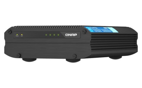 QNAP TS-i410X-8G | 4-zatokowy bezwentylatorowy przemysłowy NAS, Intel, 8GB RAM, 2x 10GBase-T, Tower