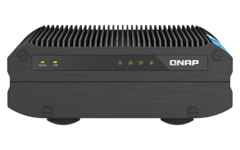 QNAP TS-i410X-8G | 4-zatokowy bezwentylatorowy przemysłowy NAS, Intel, 8GB RAM, 2x 10GBase-T, Tower