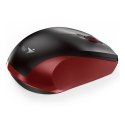 Mysz bezprzewodowa, Genius NX-8006S, czarno-czerwona, optyczna, 1600DPI