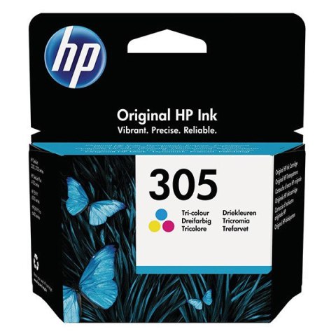 HP oryginalny ink / tusz 3YM60AE, HP 305, Tri-colour, 100s